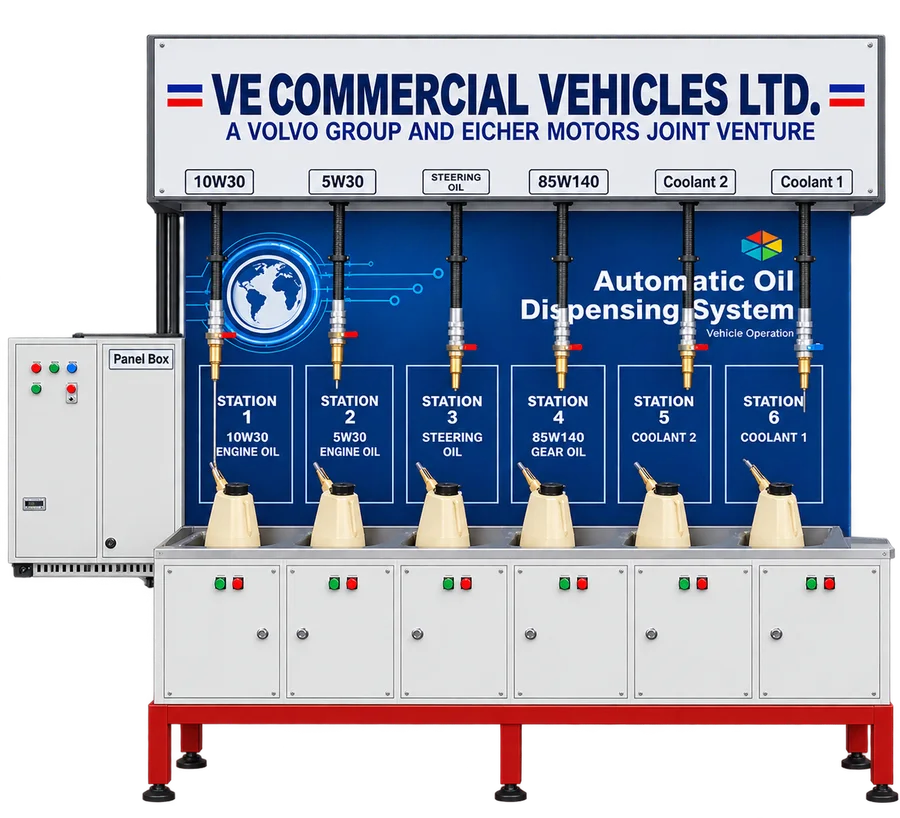 Automatic oil dispensing system