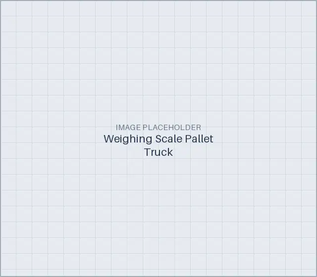 Weighing Scale Pallet Truck