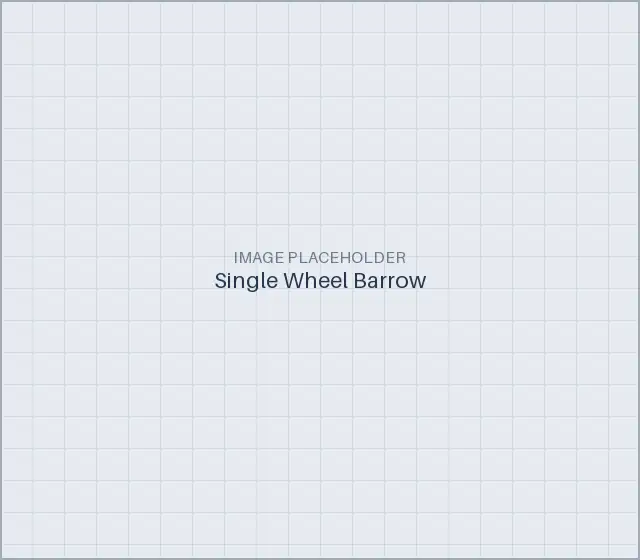 Single Wheel Barrow