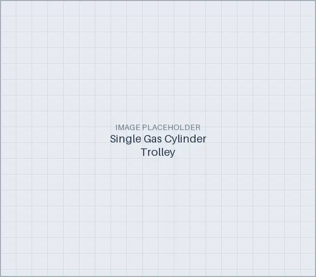 Single Gas Cylinder Trolley