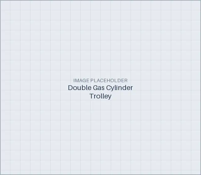 Double Gas Cylinder Trolley