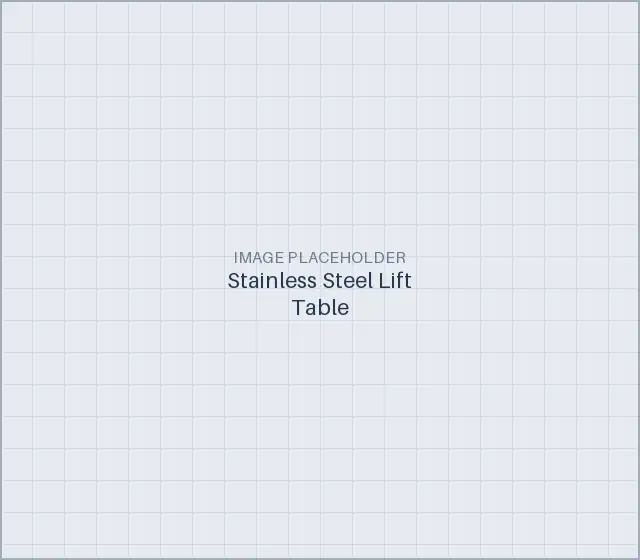 Stainless Steel Lift Table