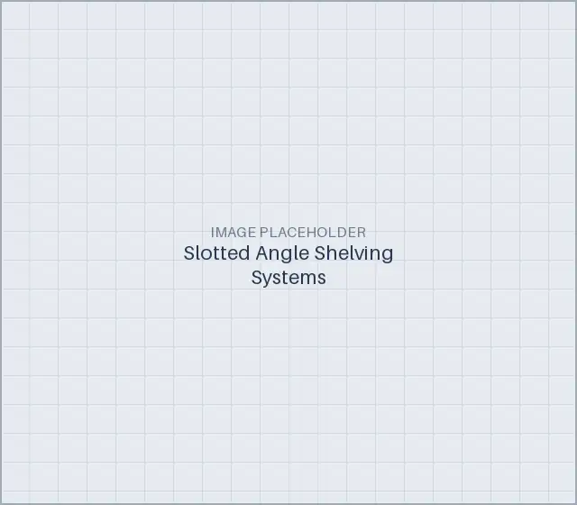 Slotted Angle Shelving Systems